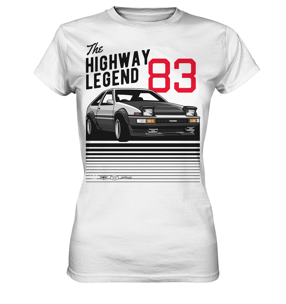 Corolla AE86 Trueno - Ladies Premium Shirt - MotoMerch.de
