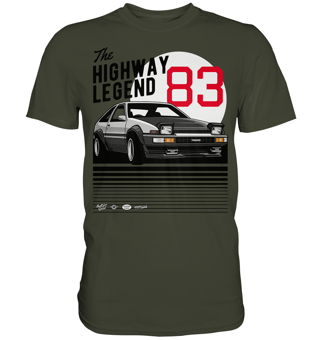 Corolla AE86 Trueno - Premium Shirt - MotoMerch.de