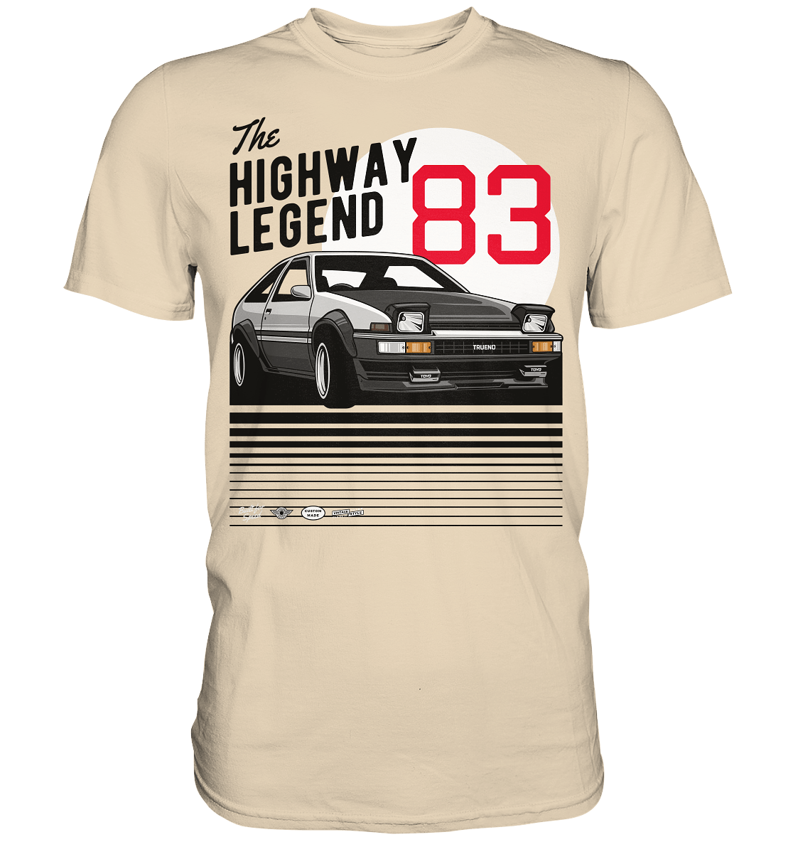 Corolla AE86 Trueno - Premium Shirt - MotoMerch.de