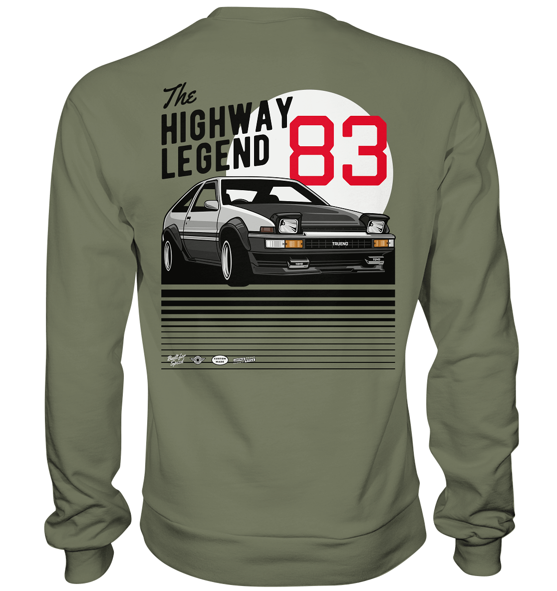 Corolla AE86 Trueno - Premium Sweatshirt - MotoMerch.de
