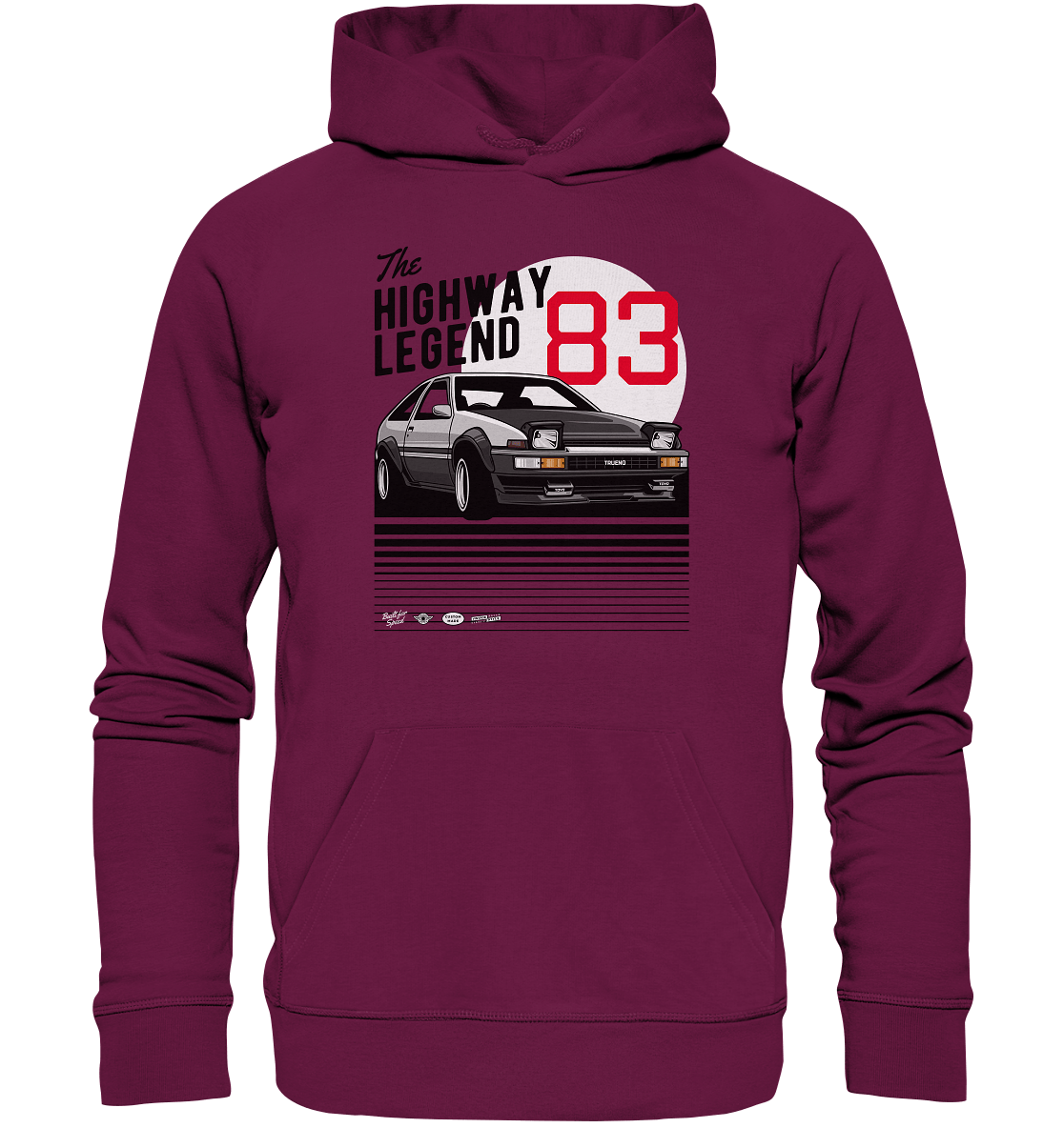 Corolla AE86 Trueno - Premium Unisex Hoodie - MotoMerch.de