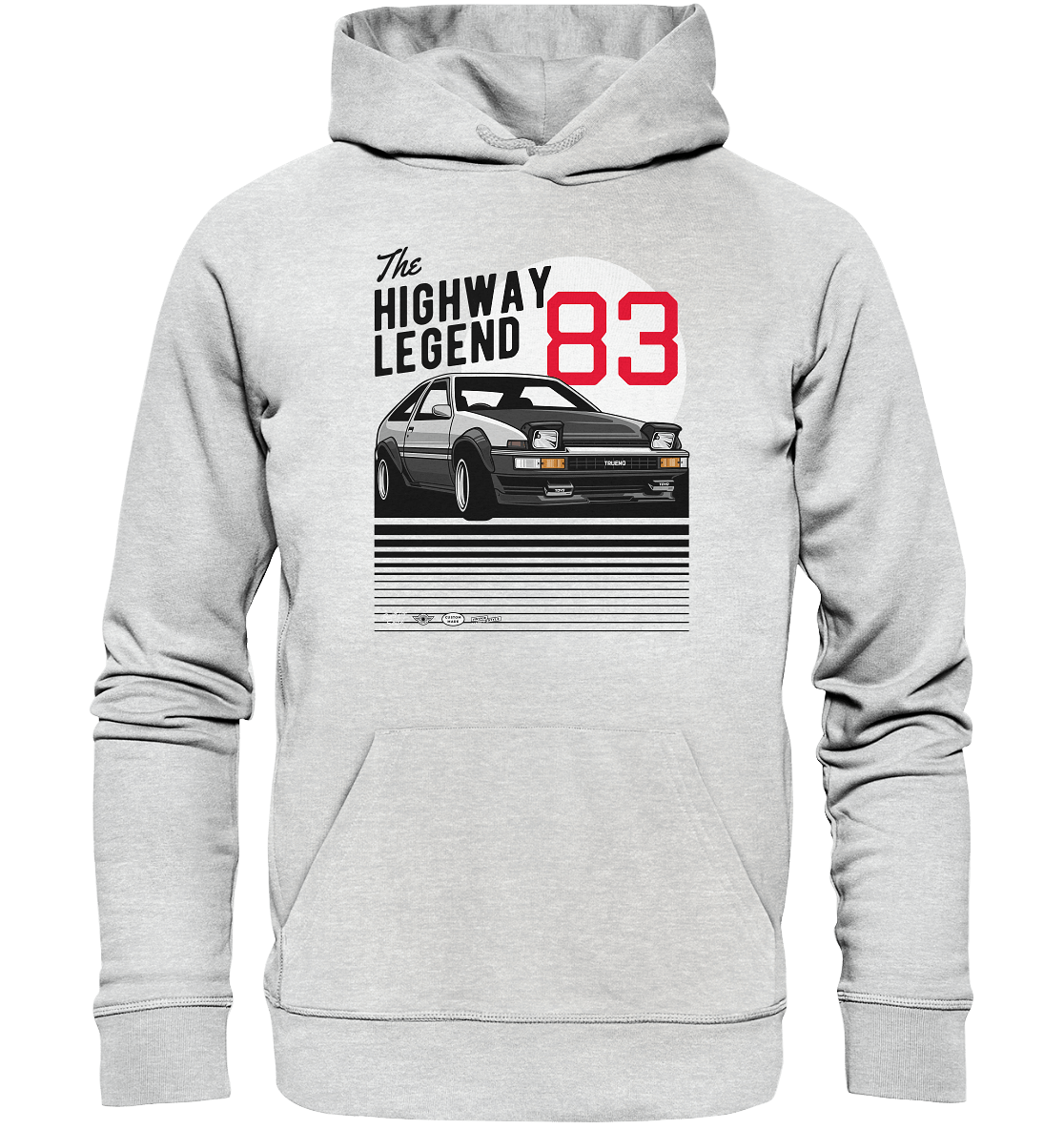 Corolla AE86 Trueno - Premium Unisex Hoodie - MotoMerch.de