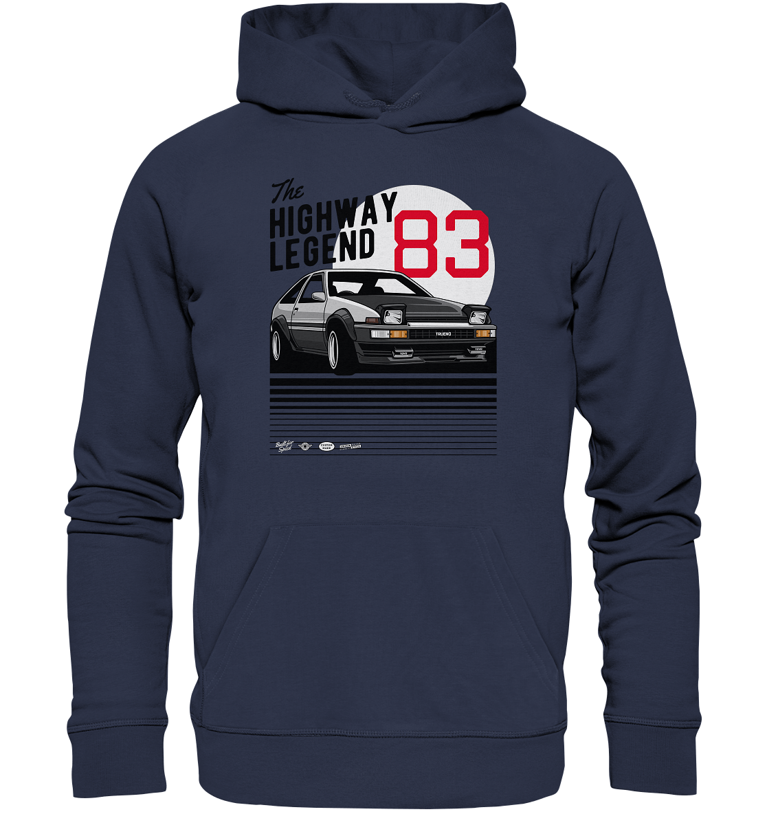 Corolla AE86 Trueno - Premium Unisex Hoodie - MotoMerch.de
