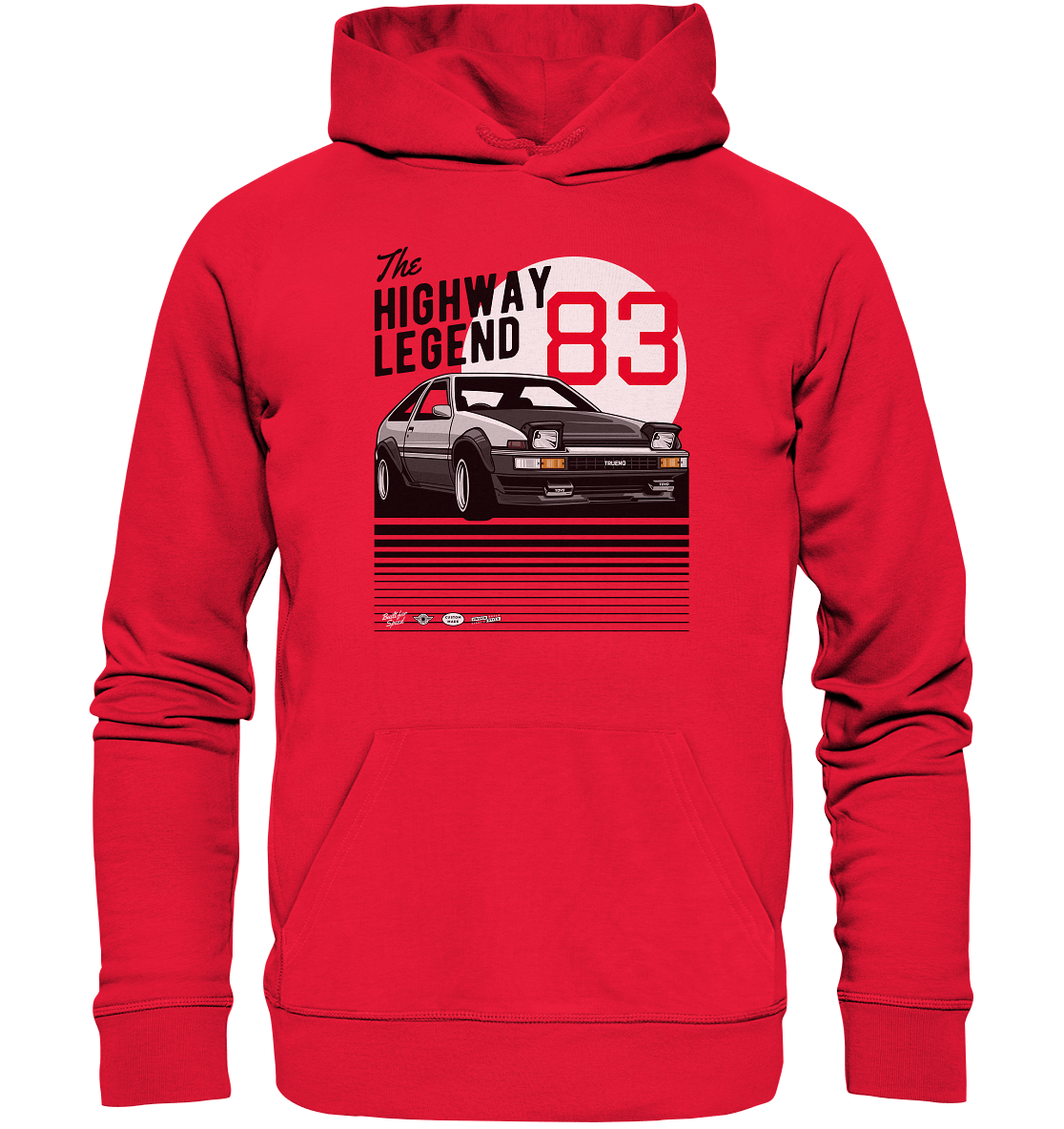 Corolla AE86 Trueno - Premium Unisex Hoodie - MotoMerch.de