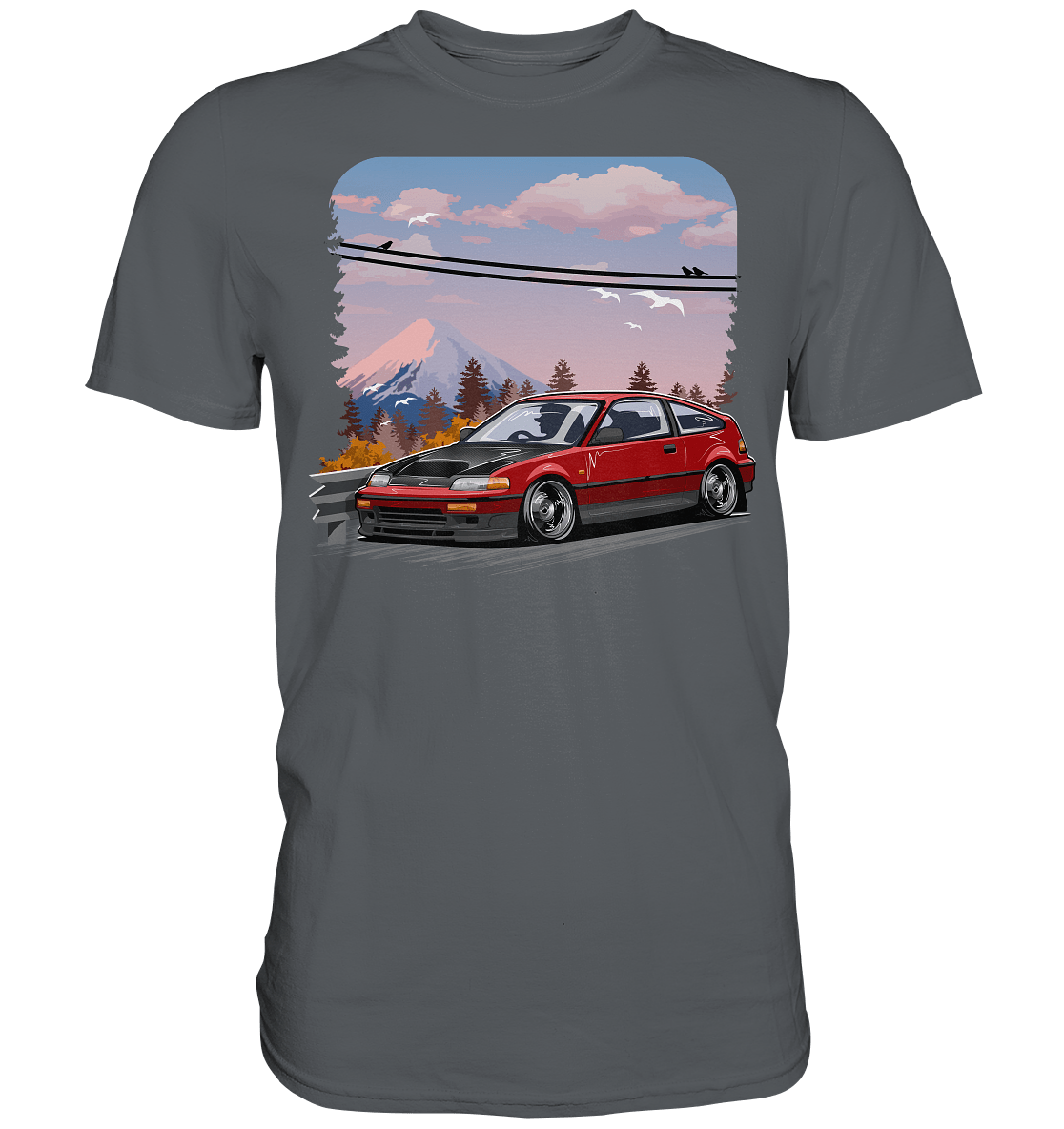 CRX ED9 EE8 - Premium Shirt - MotoMerch.de