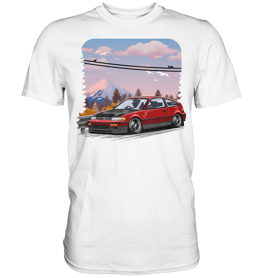 CRX ED9 EE8 - Premium Shirt - MotoMerch.de