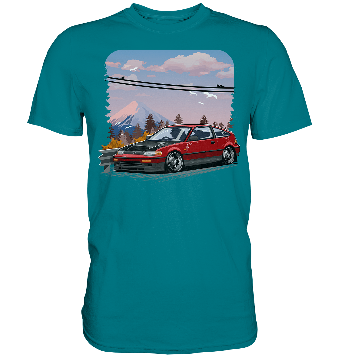 CRX ED9 EE8 - Premium Shirt - MotoMerch.de