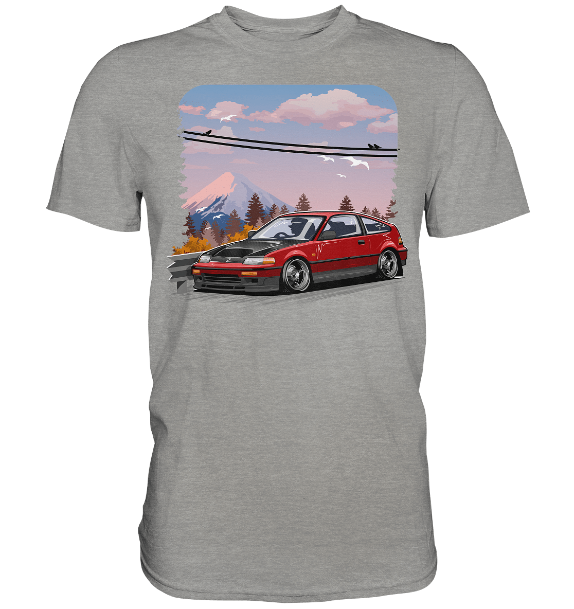 CRX ED9 EE8 - Premium Shirt - MotoMerch.de