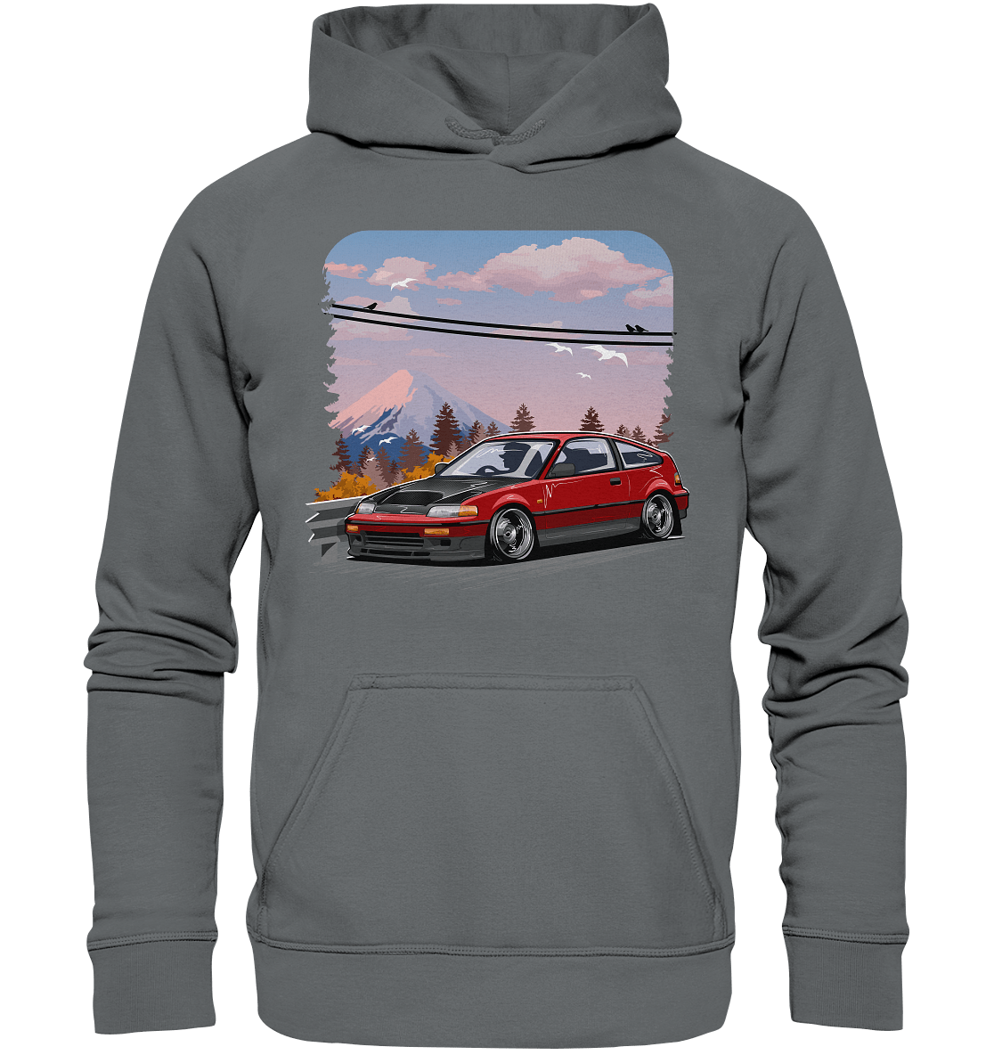 CRX EE8 ED9 - Basic Unisex Hoodie - MotoMerch.de