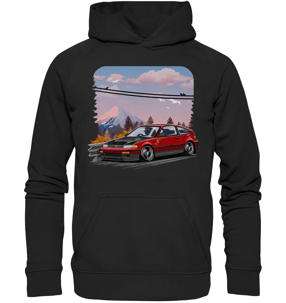 CRX EE8 ED9 - Basic Unisex Hoodie - MotoMerch.de