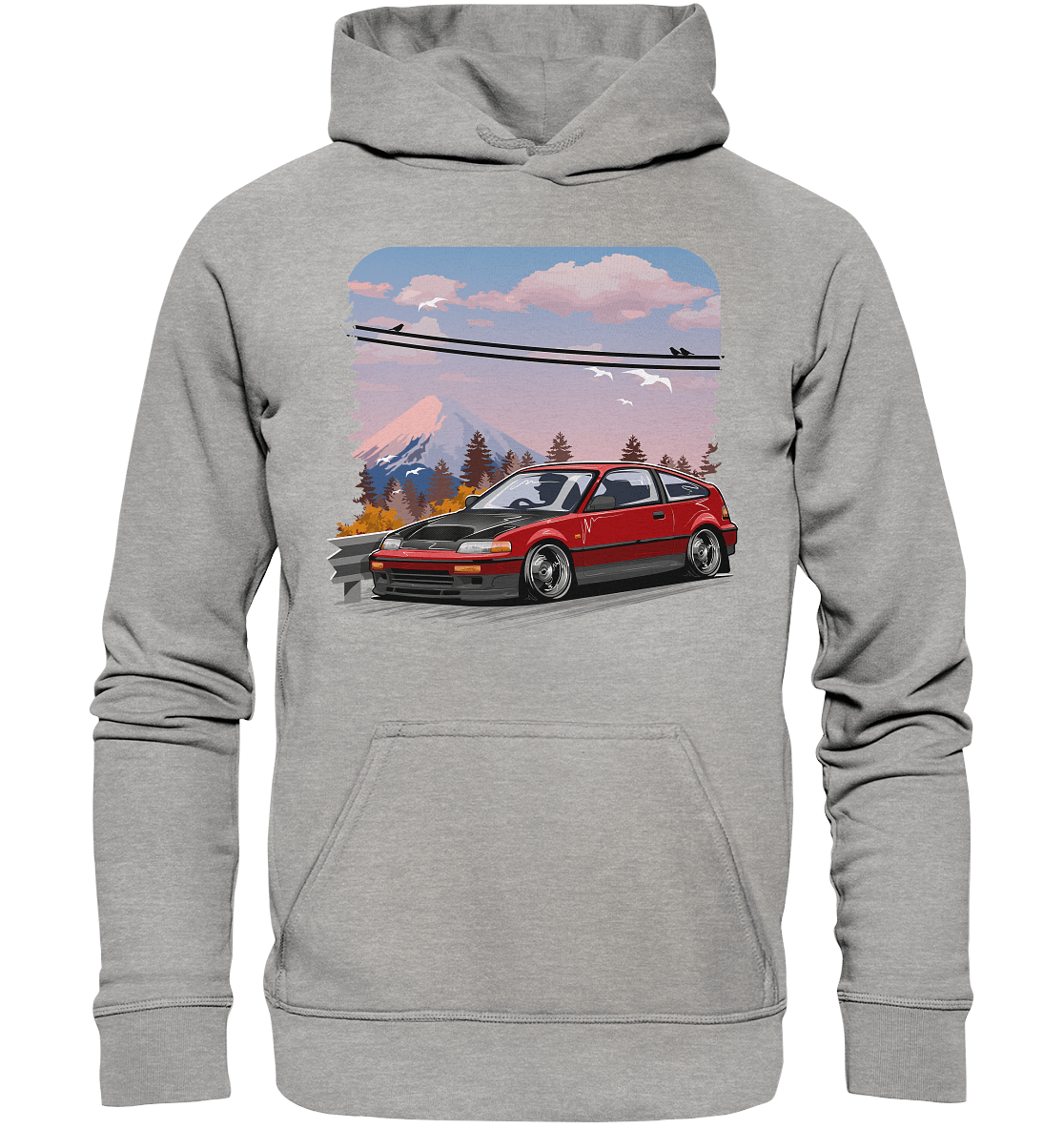 CRX EE8 ED9 - Basic Unisex Hoodie - MotoMerch.de