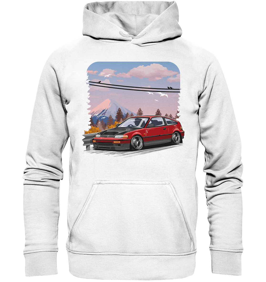CRX EE8 ED9 - Basic Unisex Hoodie - MotoMerch.de