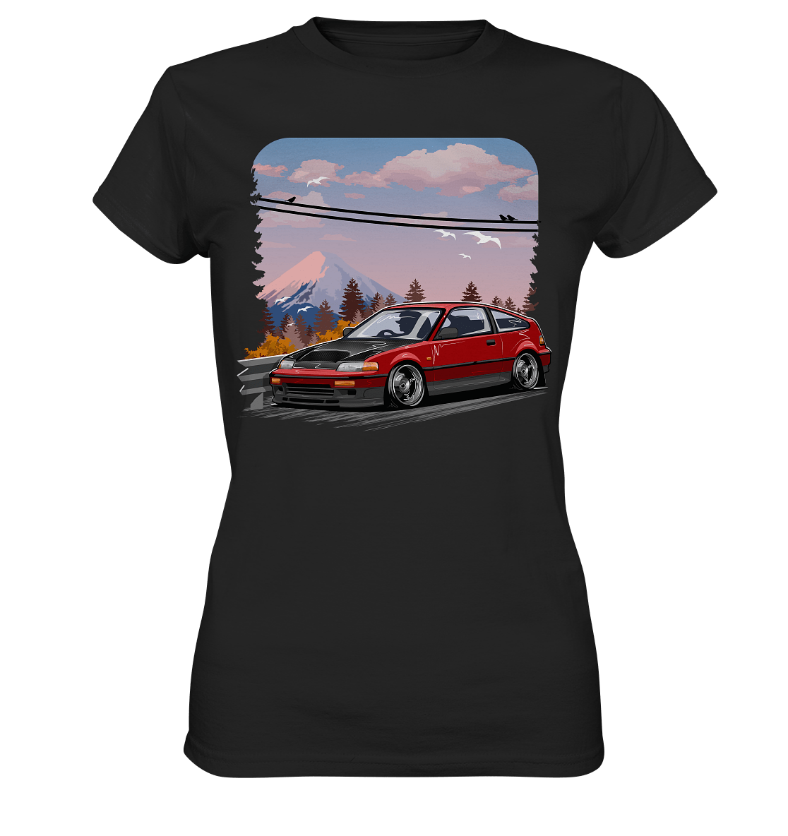 CRX - Ladies Premium Shirt - MotoMerch.de