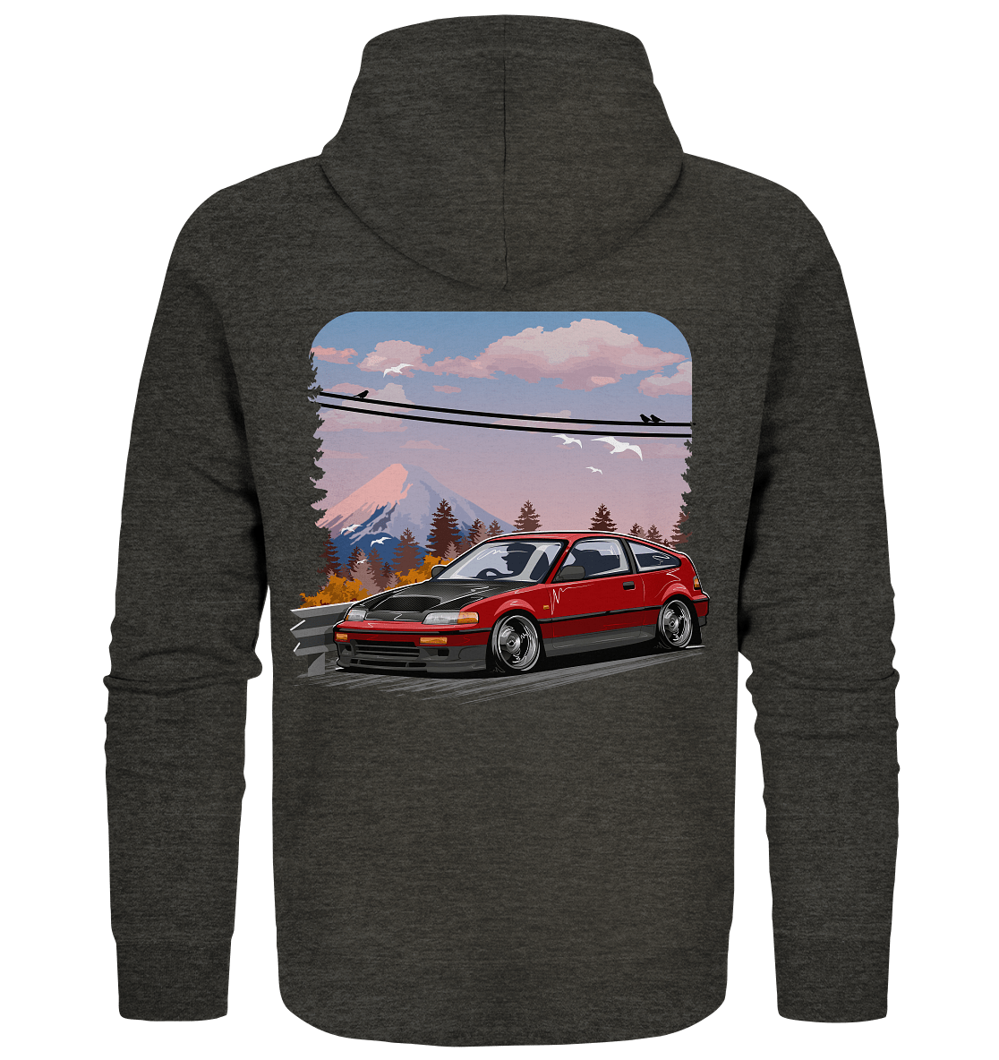 CRX - Organic Zipper - MotoMerch.de