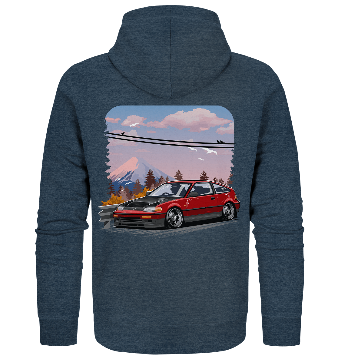CRX - Organic Zipper - MotoMerch.de