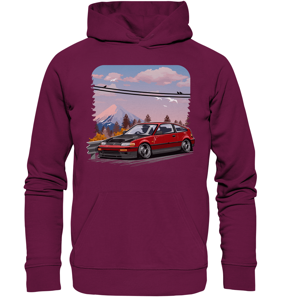 CRX - Premium Unisex Hoodie - MotoMerch.de