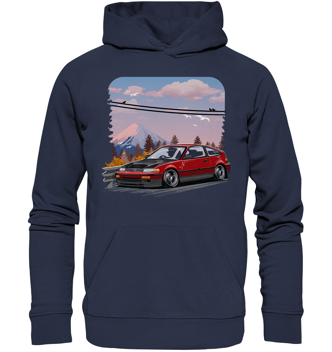 CRX - Premium Unisex Hoodie - MotoMerch.de