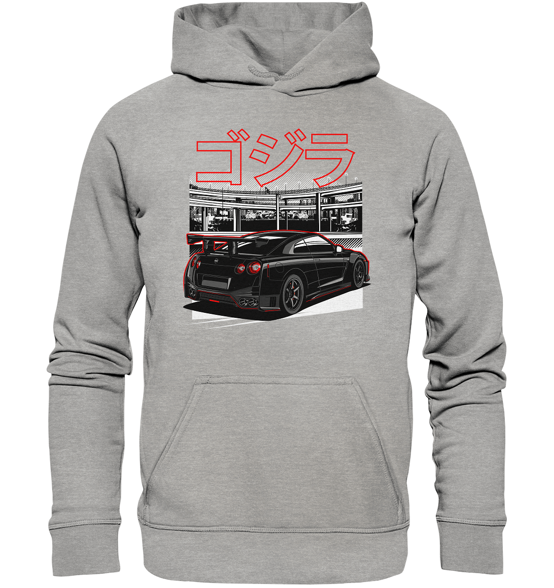 Daikoku Nissan R35 GT-R - Basic Unisex Hoodie - MotoMerch.de