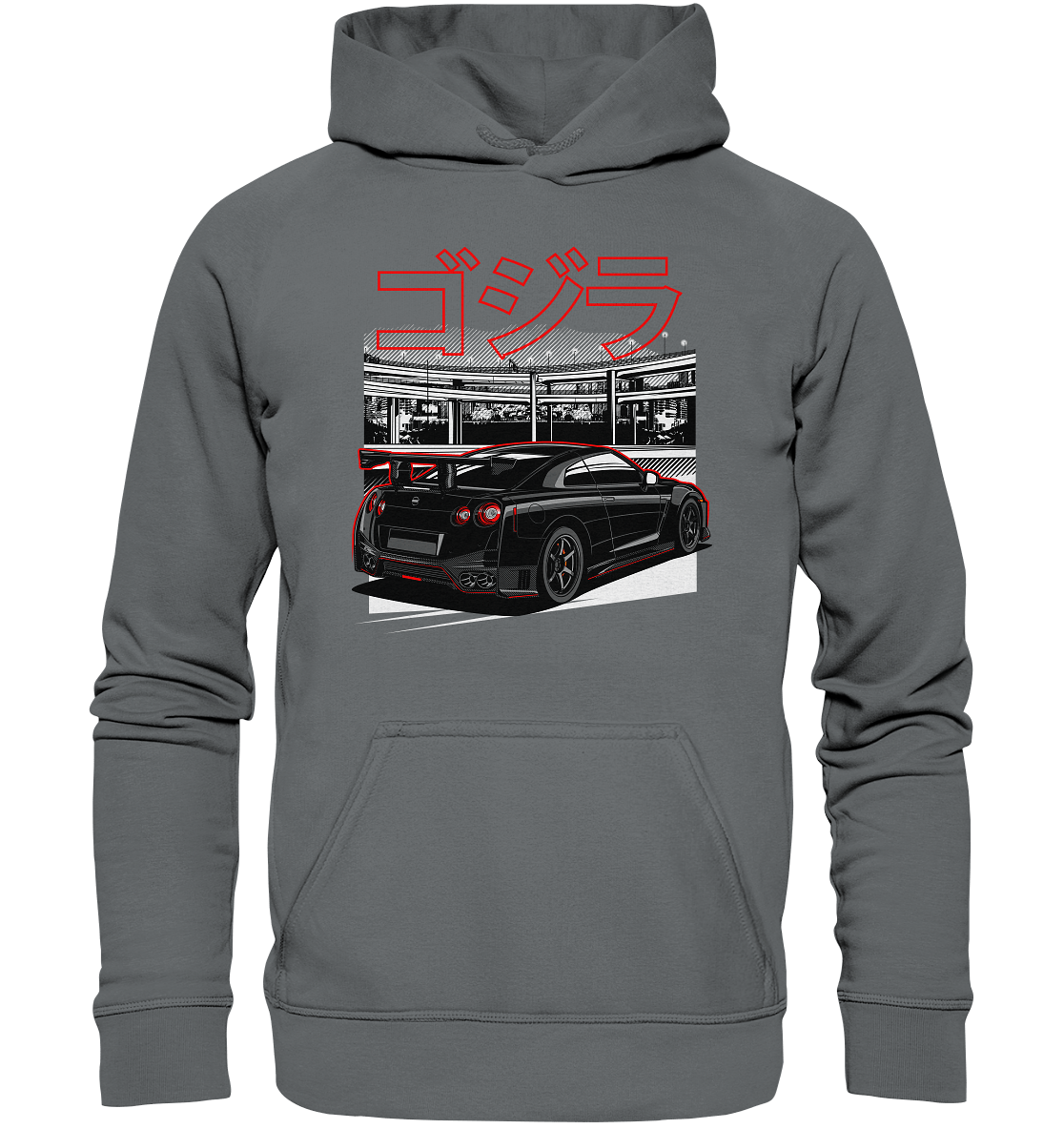 Daikoku Nissan R35 GT-R - Basic Unisex Hoodie - MotoMerch.de