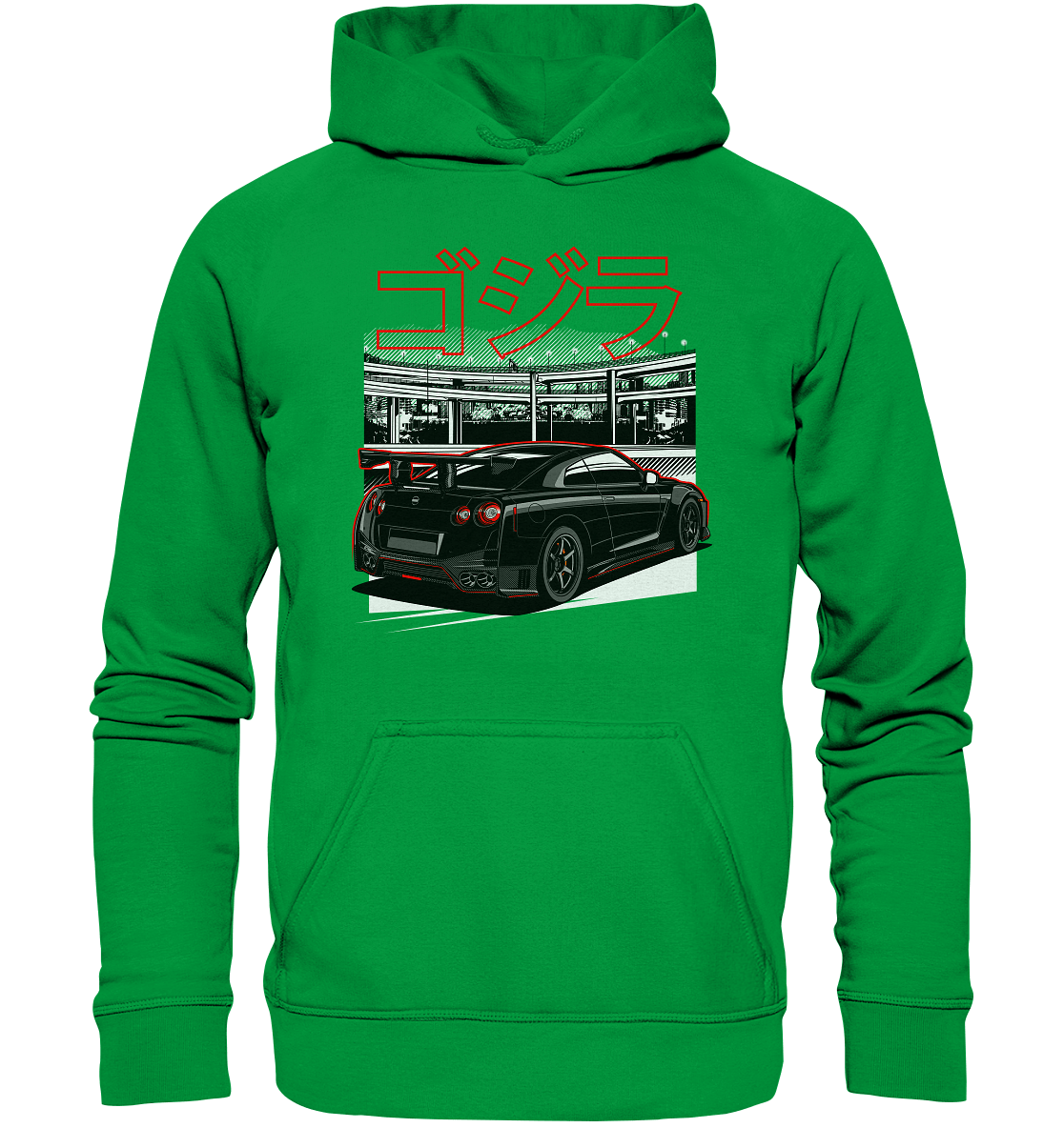 Daikoku Nissan R35 GT-R - Basic Unisex Hoodie - MotoMerch.de