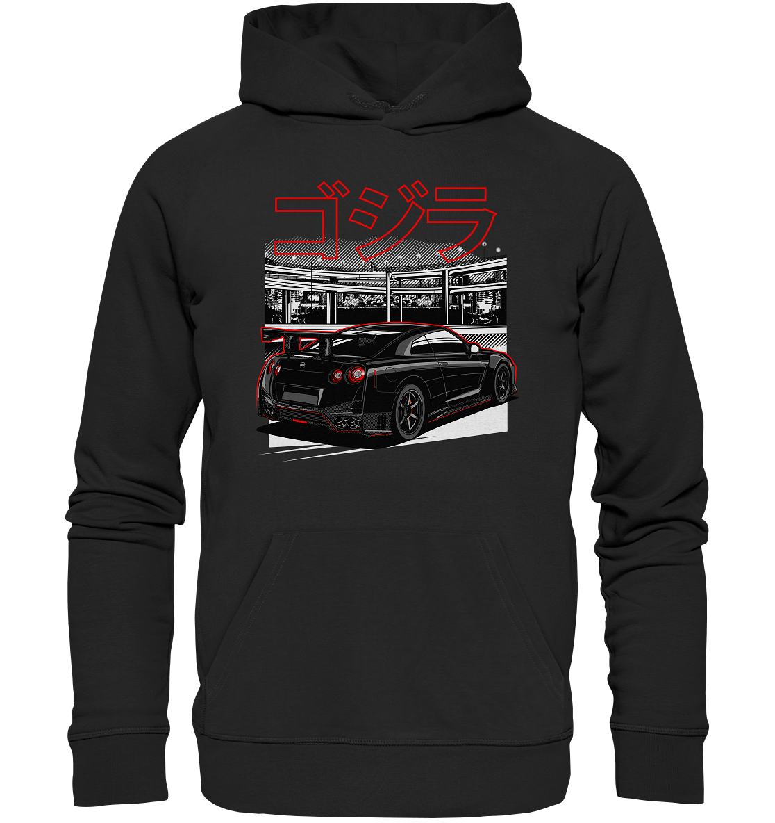 Daikoku Nissan R35 GT-R - Premium Unisex Hoodie - MotoMerch.de