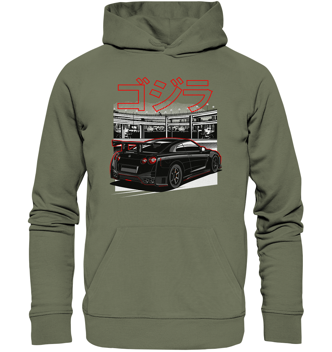 Daikoku Nissan R35 GT-R - Premium Unisex Hoodie - MotoMerch.de