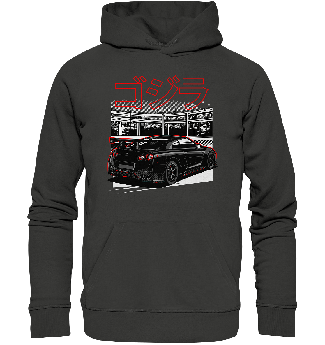 Daikoku Nissan R35 GT-R - Premium Unisex Hoodie - MotoMerch.de