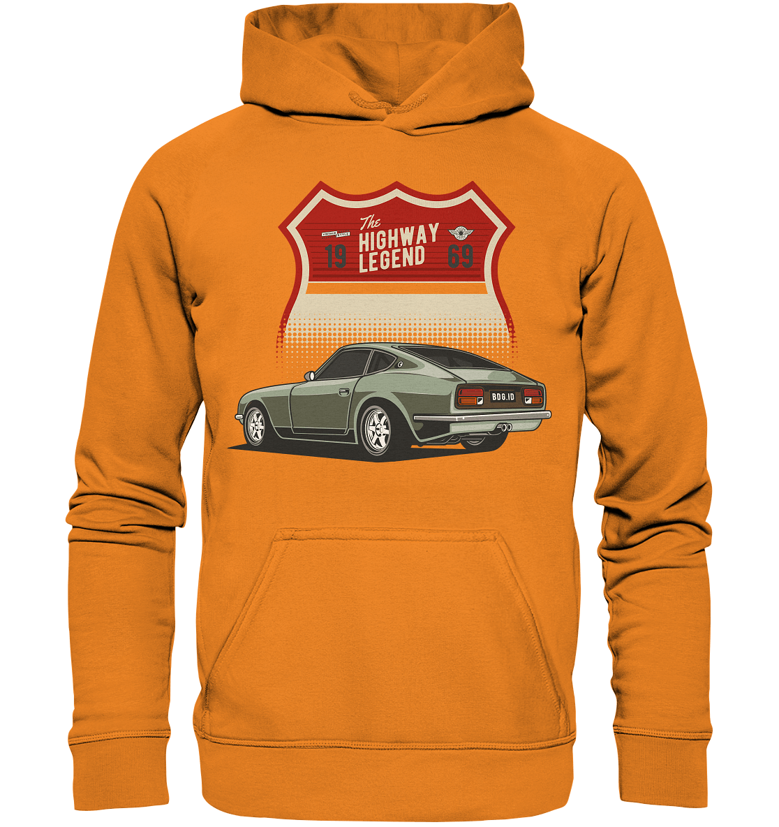 Datsun "Fairlady" 240Z - Basic Unisex Hoodie - MotoMerch.de