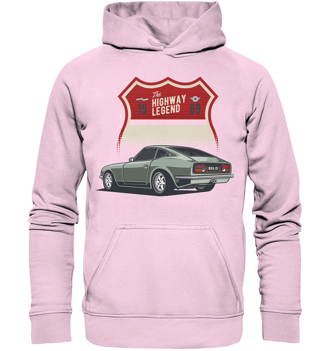Datsun "Fairlady" 240Z - Basic Unisex Hoodie - MotoMerch.de