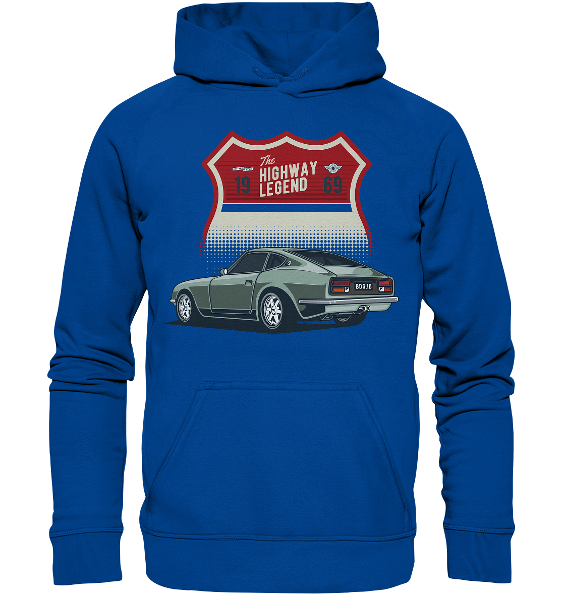 Datsun "Fairlady" 240Z - Basic Unisex Hoodie - MotoMerch.de