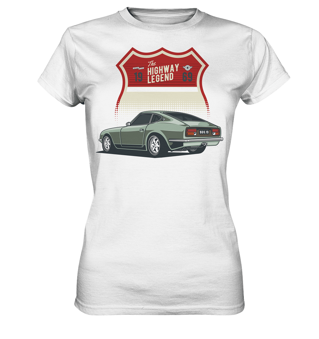 Datsun "Fairlady" 240Z - Ladies Premium Shirt - MotoMerch.de