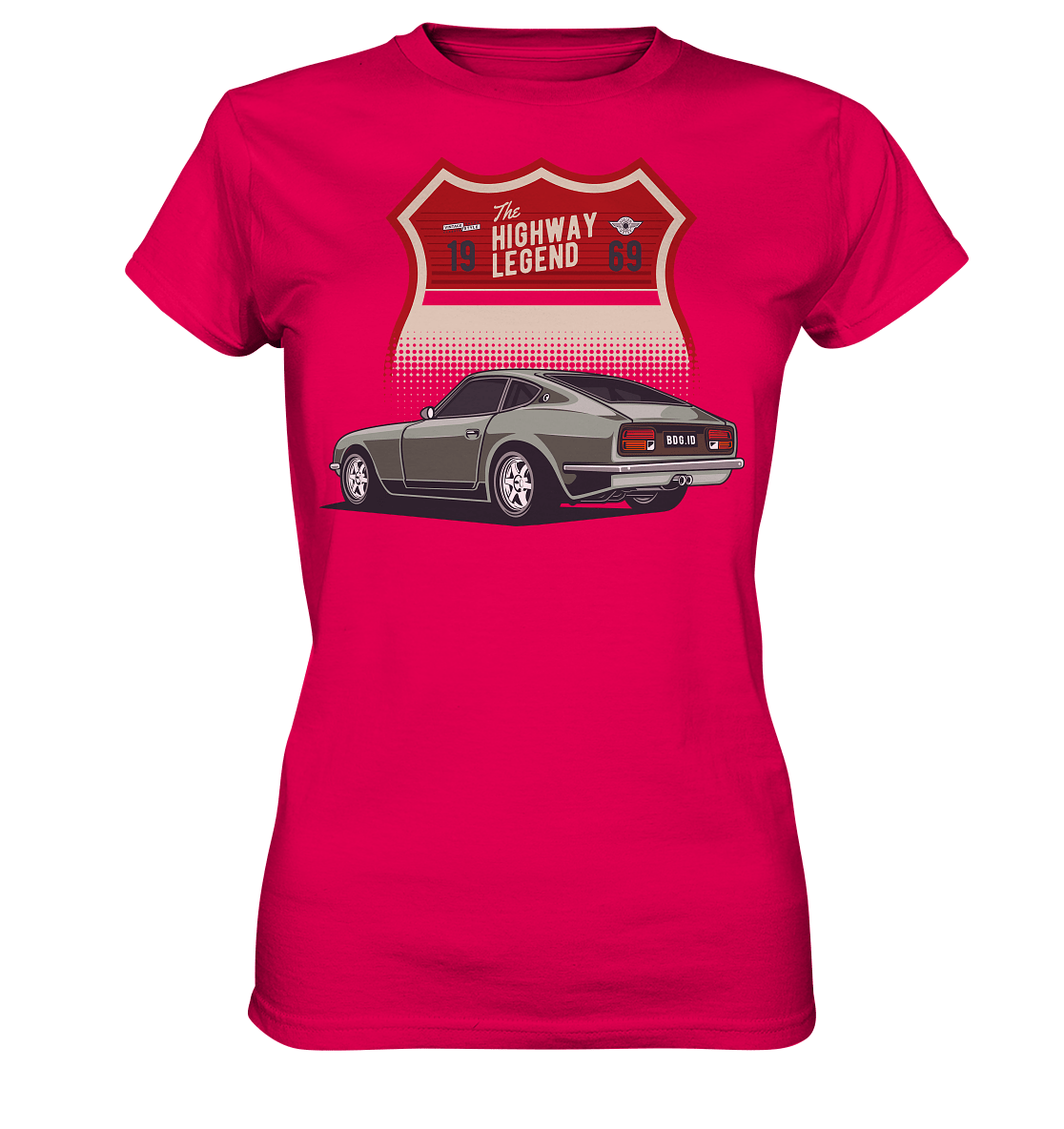 Datsun "Fairlady" 240Z - Ladies Premium Shirt - MotoMerch.de
