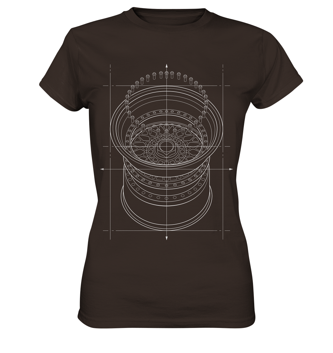 Deep Dish hell - Ladies Premium Shirt - MotoMerch.de