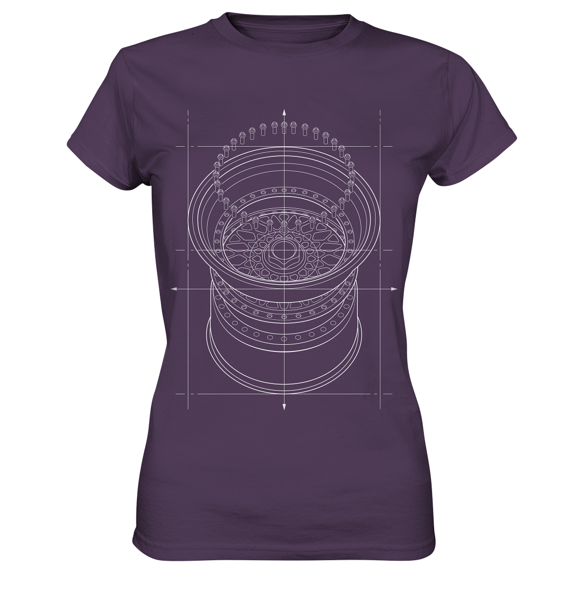 Deep Dish hell - Ladies Premium Shirt - MotoMerch.de