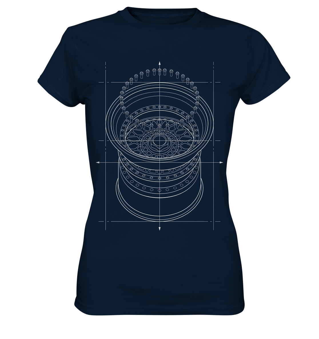 Deep Dish hell - Ladies Premium Shirt - MotoMerch.de