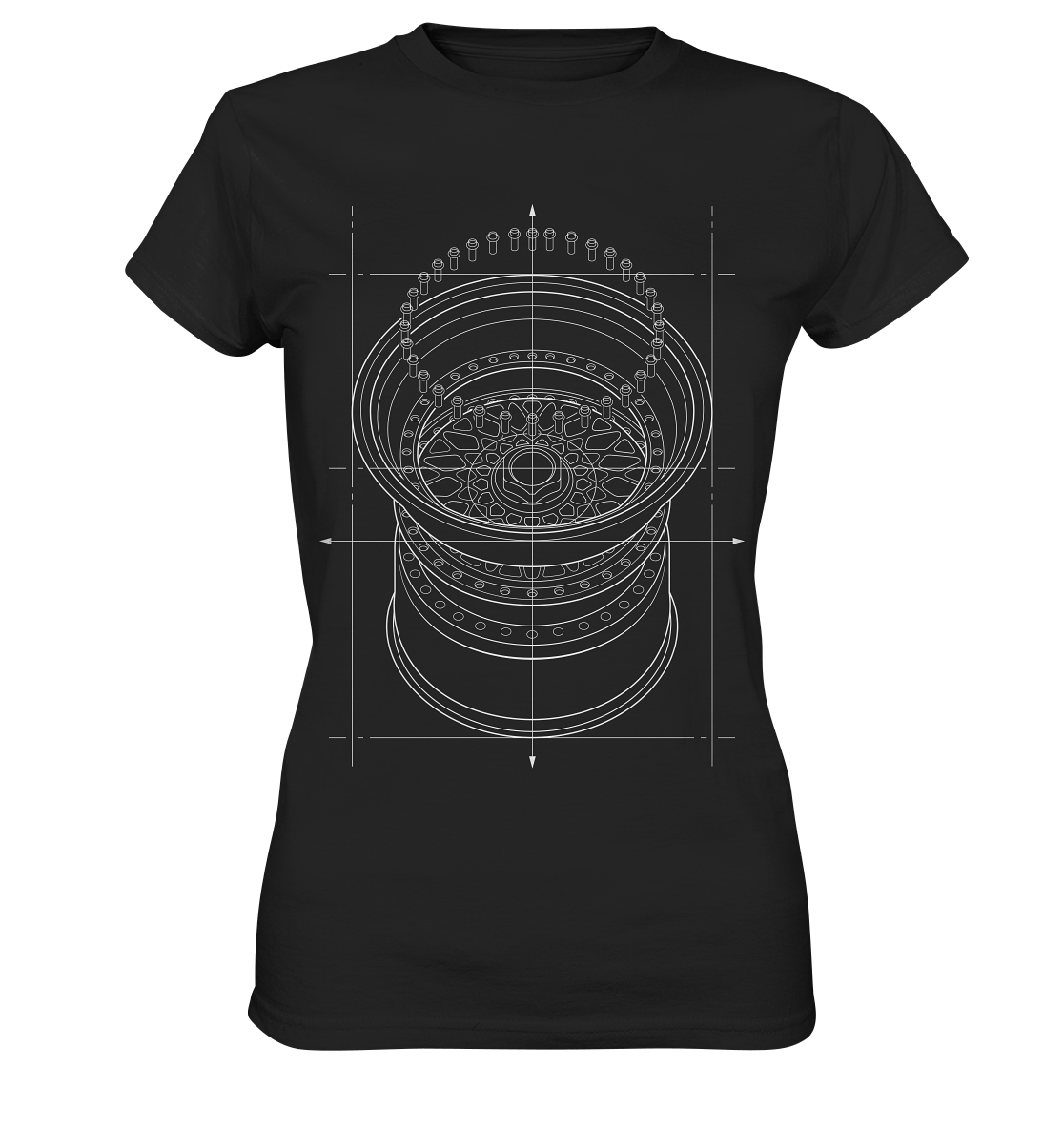 Deep Dish hell - Ladies Premium Shirt - MotoMerch.de