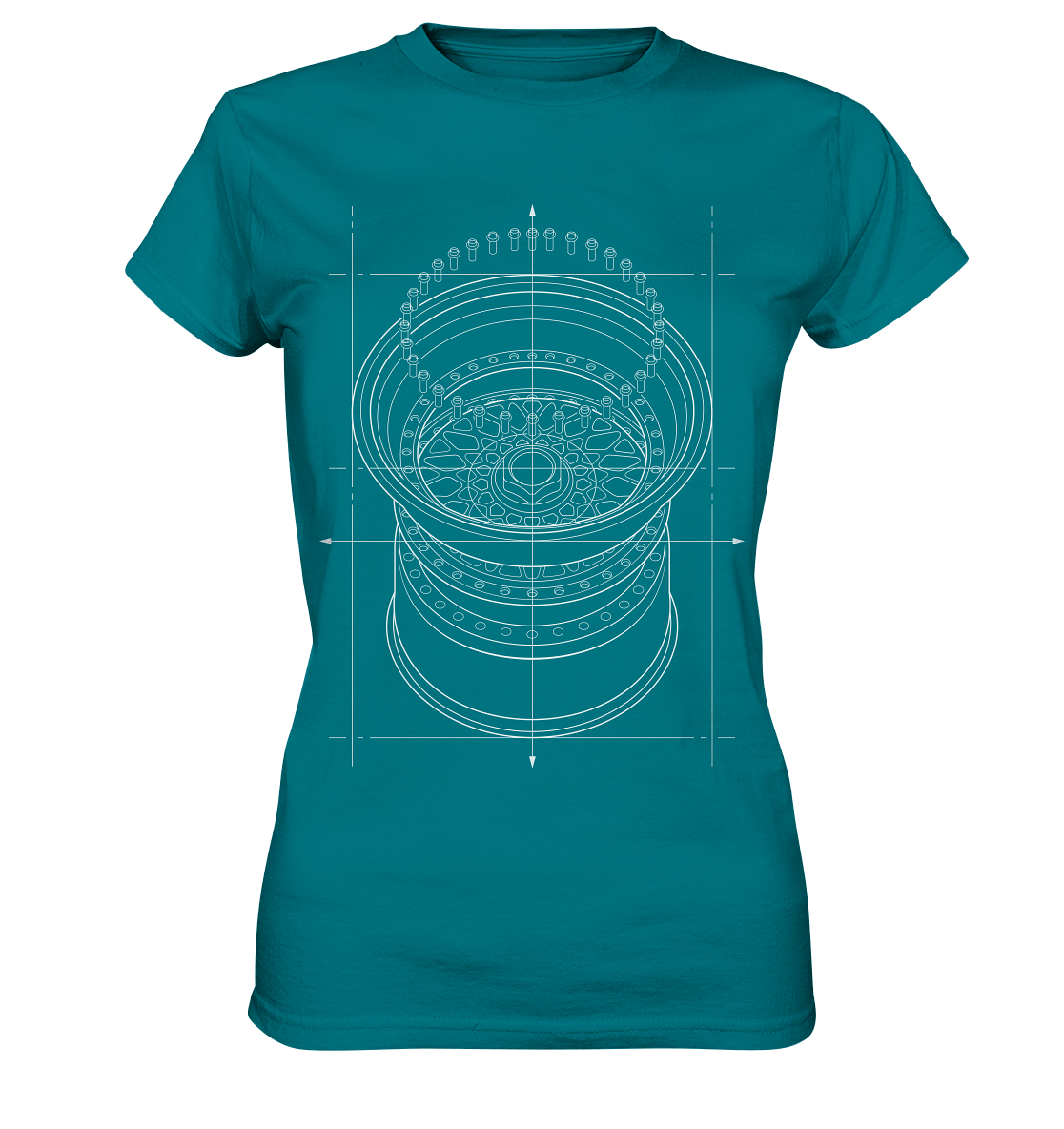 Deep Dish hell - Ladies Premium Shirt - MotoMerch.de