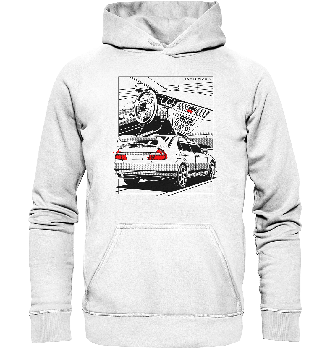 EVO V - Basic Unisex Hoodie - MotoMerch.de