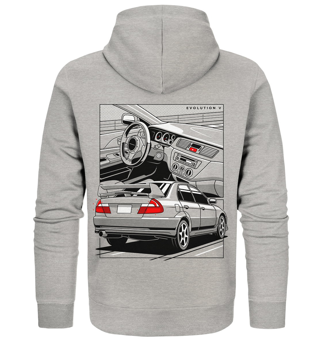 EVO V - Organic Zipper - MotoMerch.de