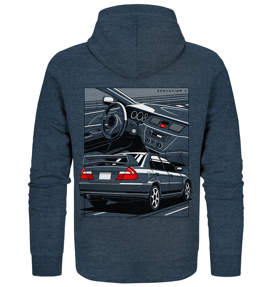EVO V - Organic Zipper - MotoMerch.de