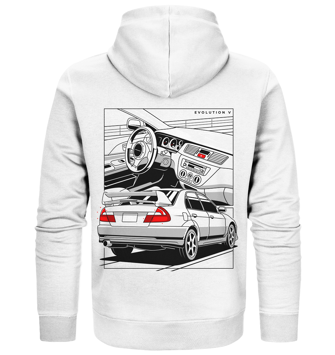 EVO V - Organic Zipper - MotoMerch.de