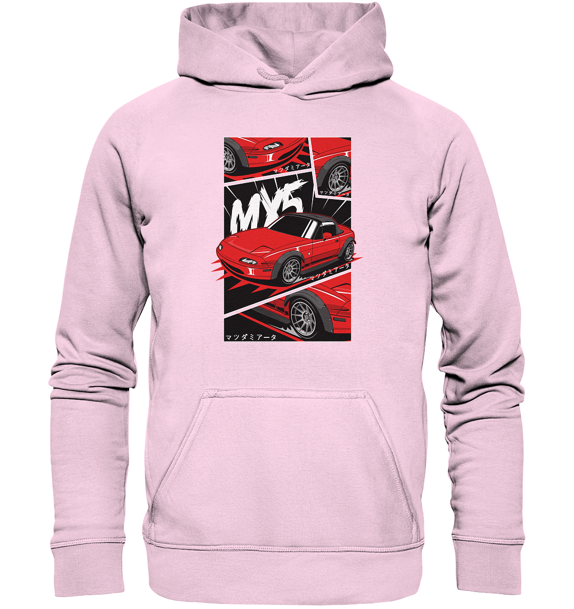 Flared Miata MX5 - Basic Unisex Hoodie - MotoMerch.de