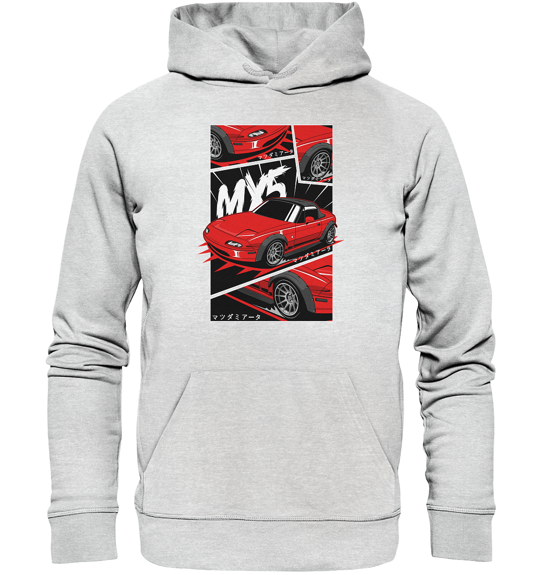 Flared Miata MX5 - Premium Unisex Hoodie - MotoMerch.de