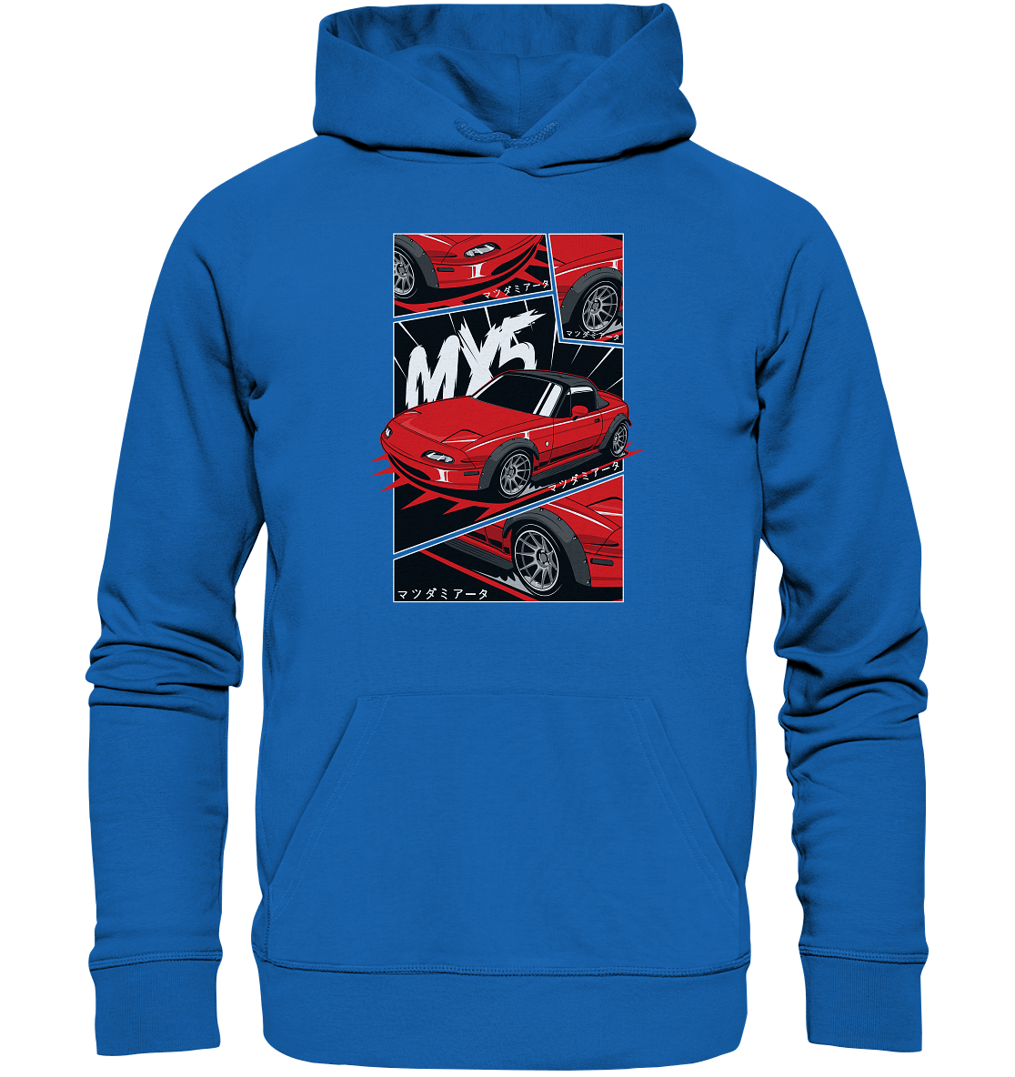 Flared Miata MX5 - Premium Unisex Hoodie - MotoMerch.de