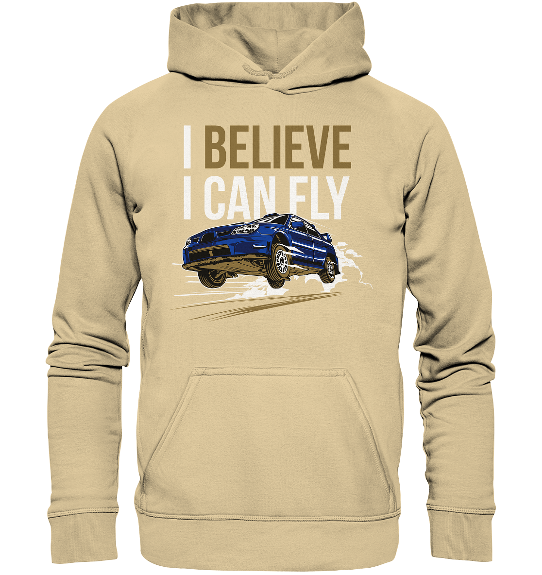 Flying Subaru WRX STI - Basic Unisex Hoodie - MotoMerch.de