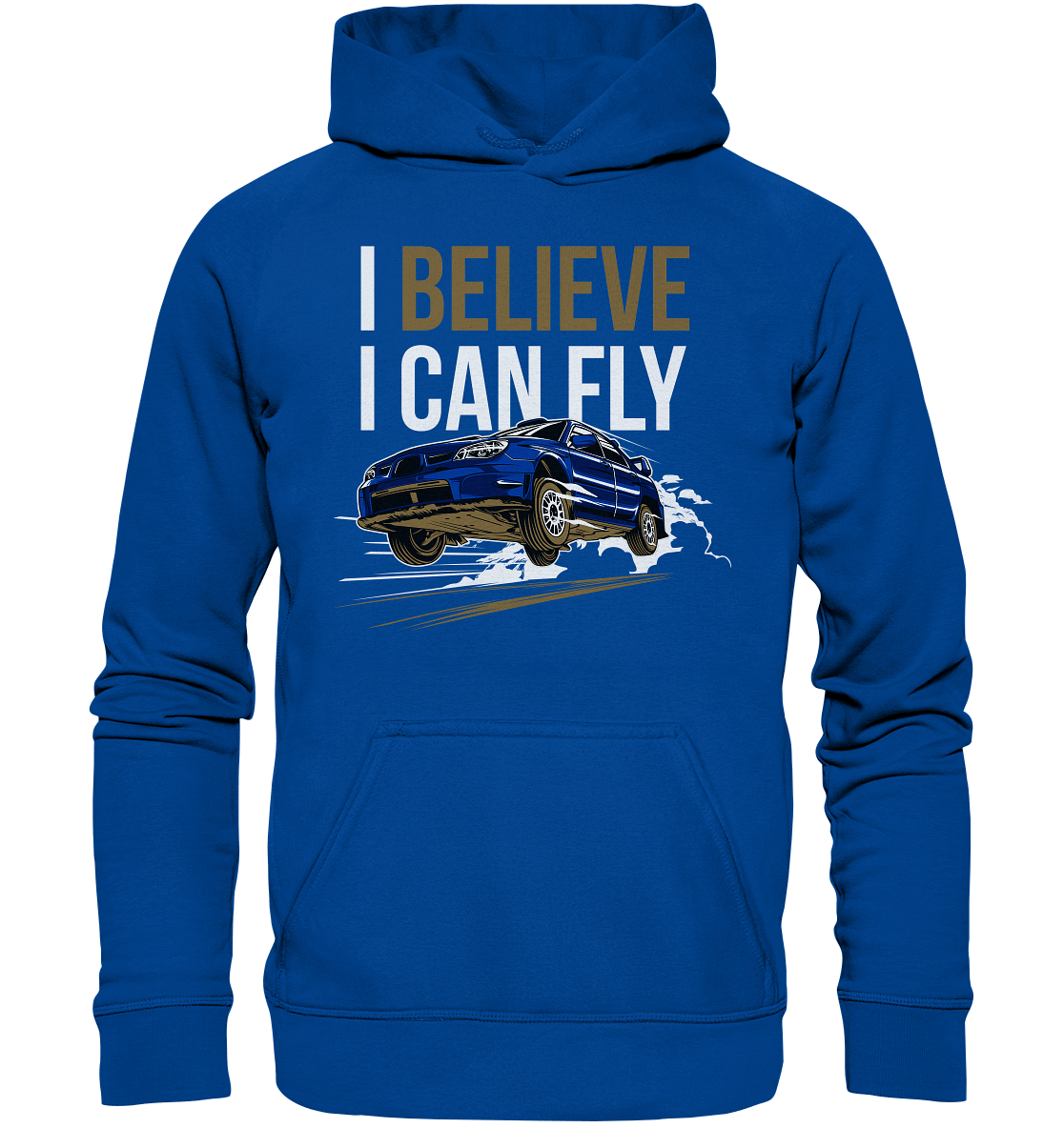 Flying Subaru WRX STI - Basic Unisex Hoodie - MotoMerch.de