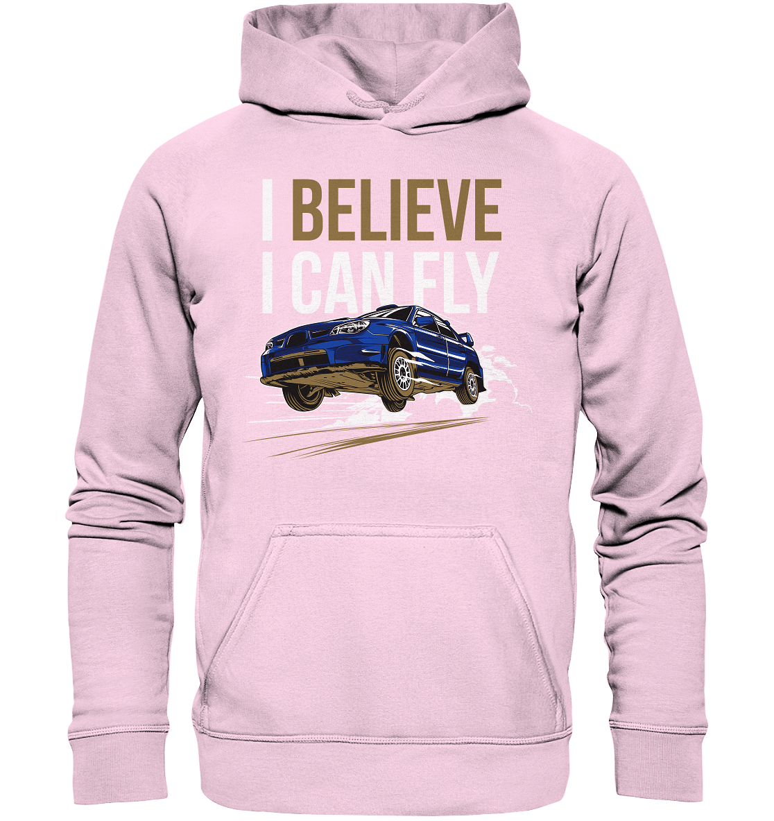 Flying Subaru WRX STI - Basic Unisex Hoodie - MotoMerch.de