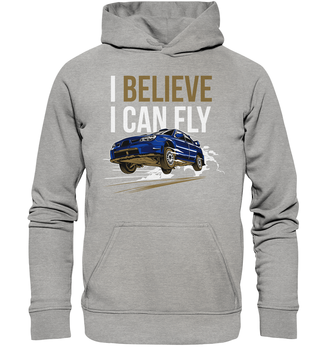 Flying Subaru WRX STI - Basic Unisex Hoodie - MotoMerch.de