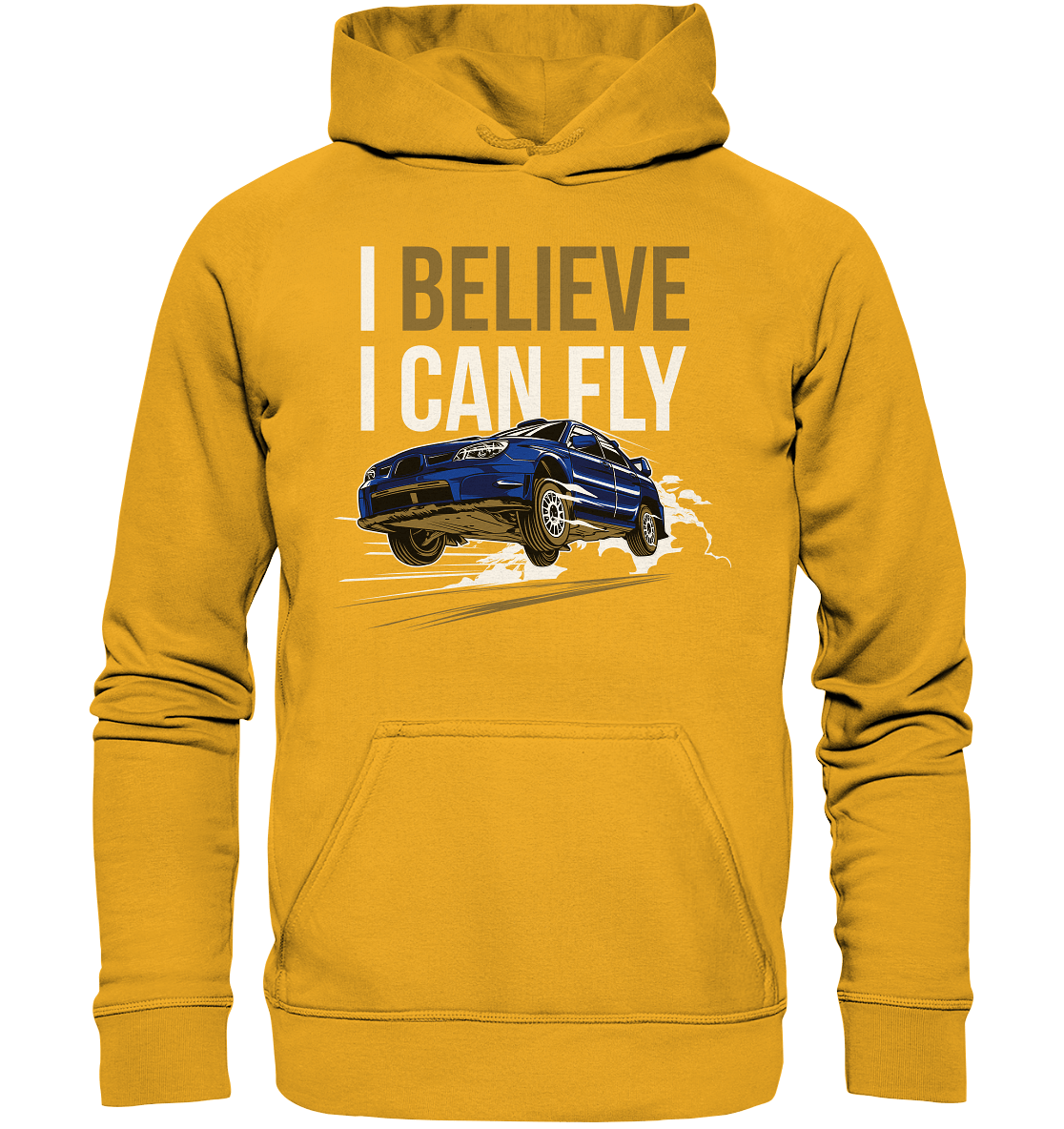 Flying Subaru WRX STI - Basic Unisex Hoodie - MotoMerch.de