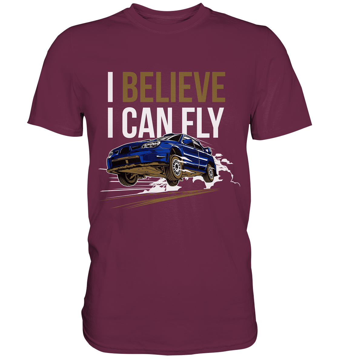 Flying Subaru WRX STI - Premium Shirt - MotoMerch.de
